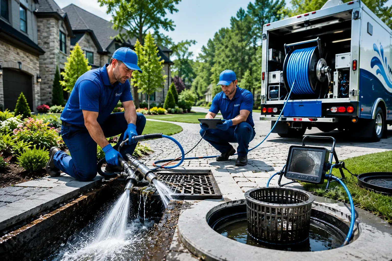 Local outdoor drain cleaning professionals in Brooklyn, IN