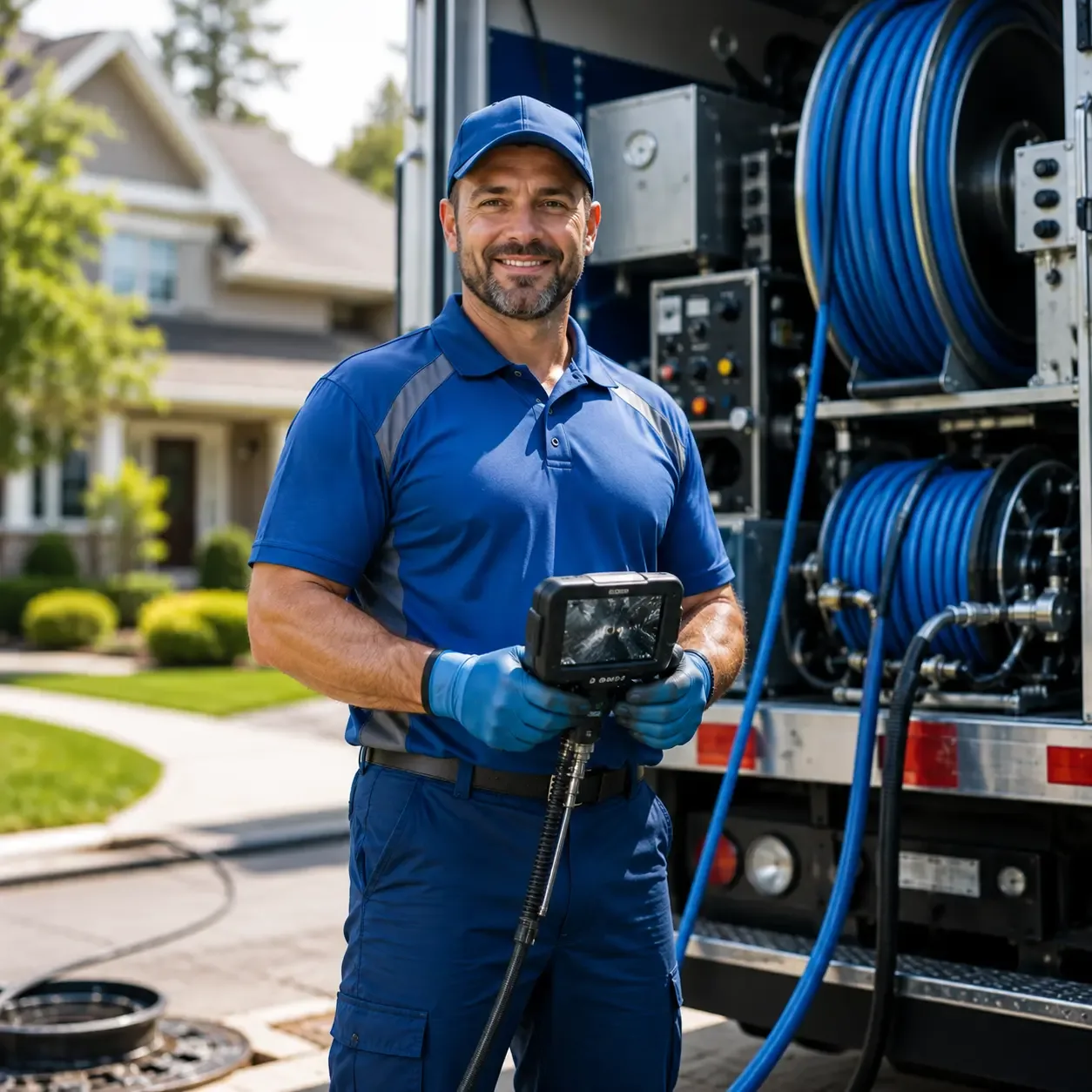 Local outdoor drain cleaning specialists in Brooklyn, IN